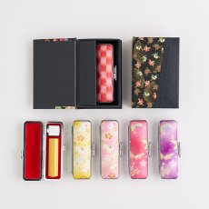 画像1: 【月華-Gecca-】本つげ最高品 １本セット【開運吉相印鑑】 (1)
