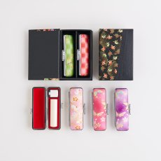 画像1: 【月華-Gecca-】本象牙高級品 ２本セット【開運吉相印鑑】 (1)