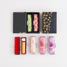 画像1: 【月華-Gecca-】本つげ最高品 ２本セット【開運吉相印鑑】 (1)